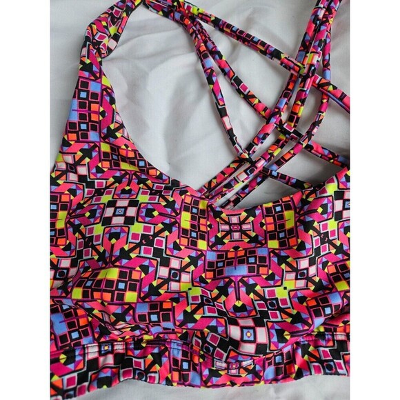 Victoria Sport By Victoria Secret Multicolored Polyester/spandex SportsBra S - Picture 2 of 7